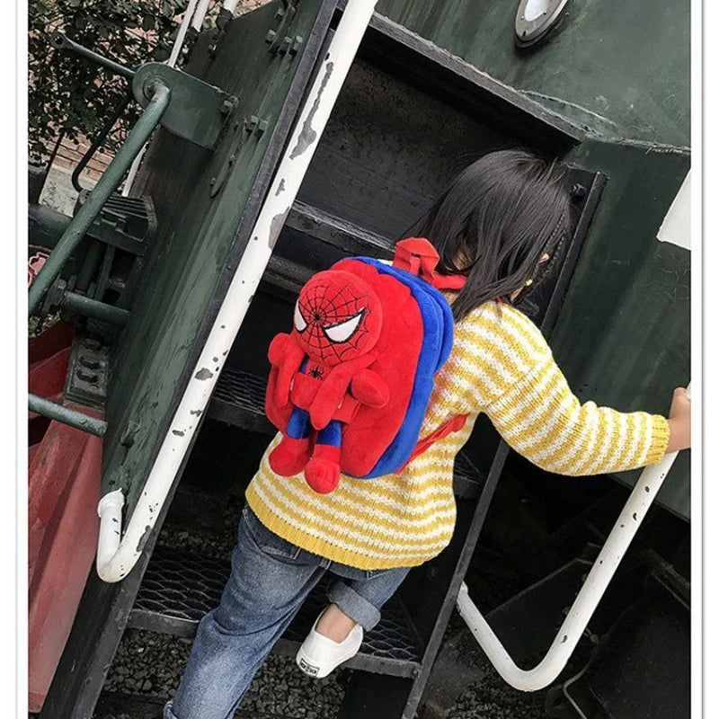 🕷️🎒 شنطة سبايدرمان للأطفال – سعة كبيرة وأناقة كرتونية!